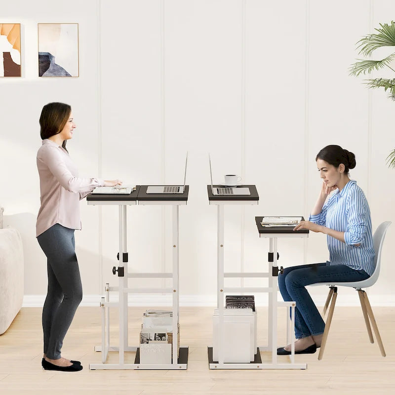 Futzca Standing Desk, Adjustable Height Laptop Table