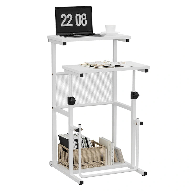 Futzca Standing Desk, Adjustable Height Laptop Table