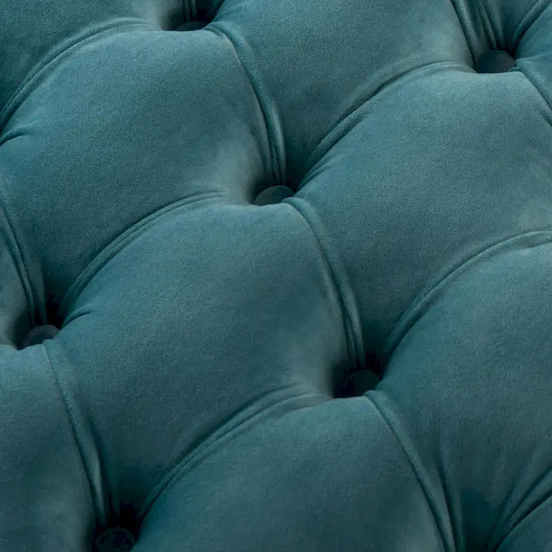 SAFAVIEH Couture Betta Tufted Velvet Ottoman