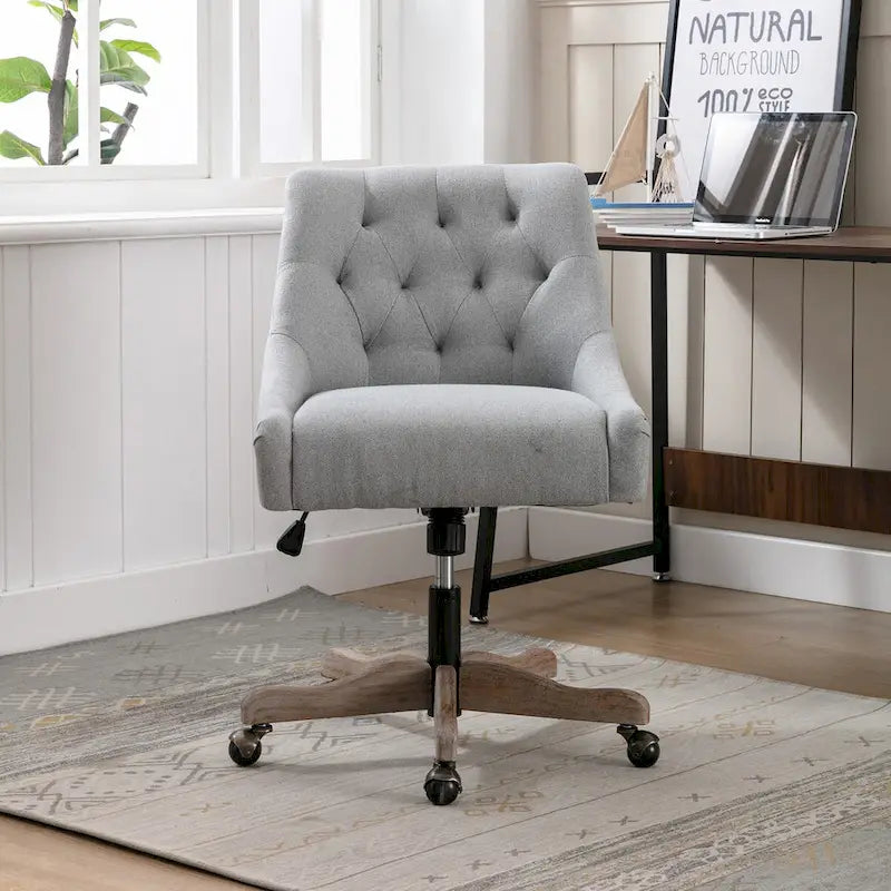 360 degree rotation and adjustable shell chair for living room